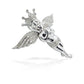 14K Diamond Baby Angel With 2.30 Carats Of Diamonds
