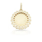 14K Diamond Picture Pendant With 3.40 Carats Of Diamonds