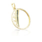14K Diamond Picture Pendant With 2.40 Carats Of Diamonds