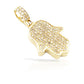 14K Diamond Hamsa With 1.03 Carats Of Diamonds