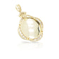 14K Crown Baguette Diamond Crown Picture Pendant With 3.02 Carats Of Diamonds