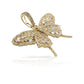 14K Baguette Diamond Butterfly With 1.98 Carats Of Diamonds