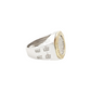14K Yellow & White Gold Natural Diamond Ring for Men – 1.14 CTW