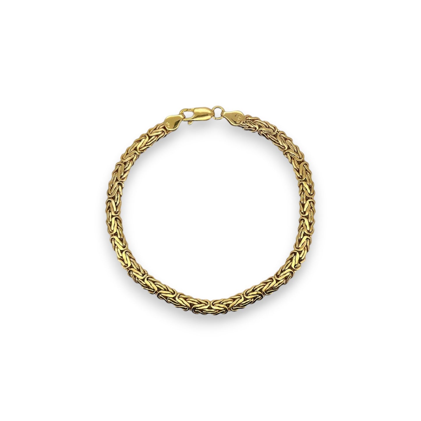 Byzantine Bracelet - 10K Yellow Gold