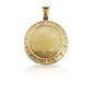 10K Gold Diamond Crown Pendant