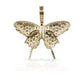 14K Baguette Diamond Butterfly With 1.56 Carats Of Diamonds