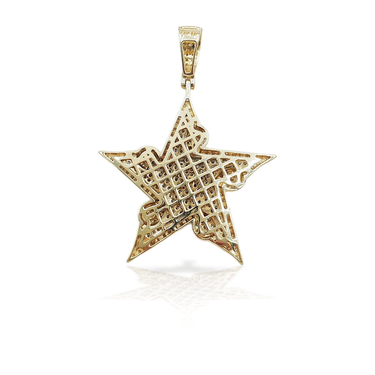 14K Diamond Star With 2.01 Carats Of Diamonds