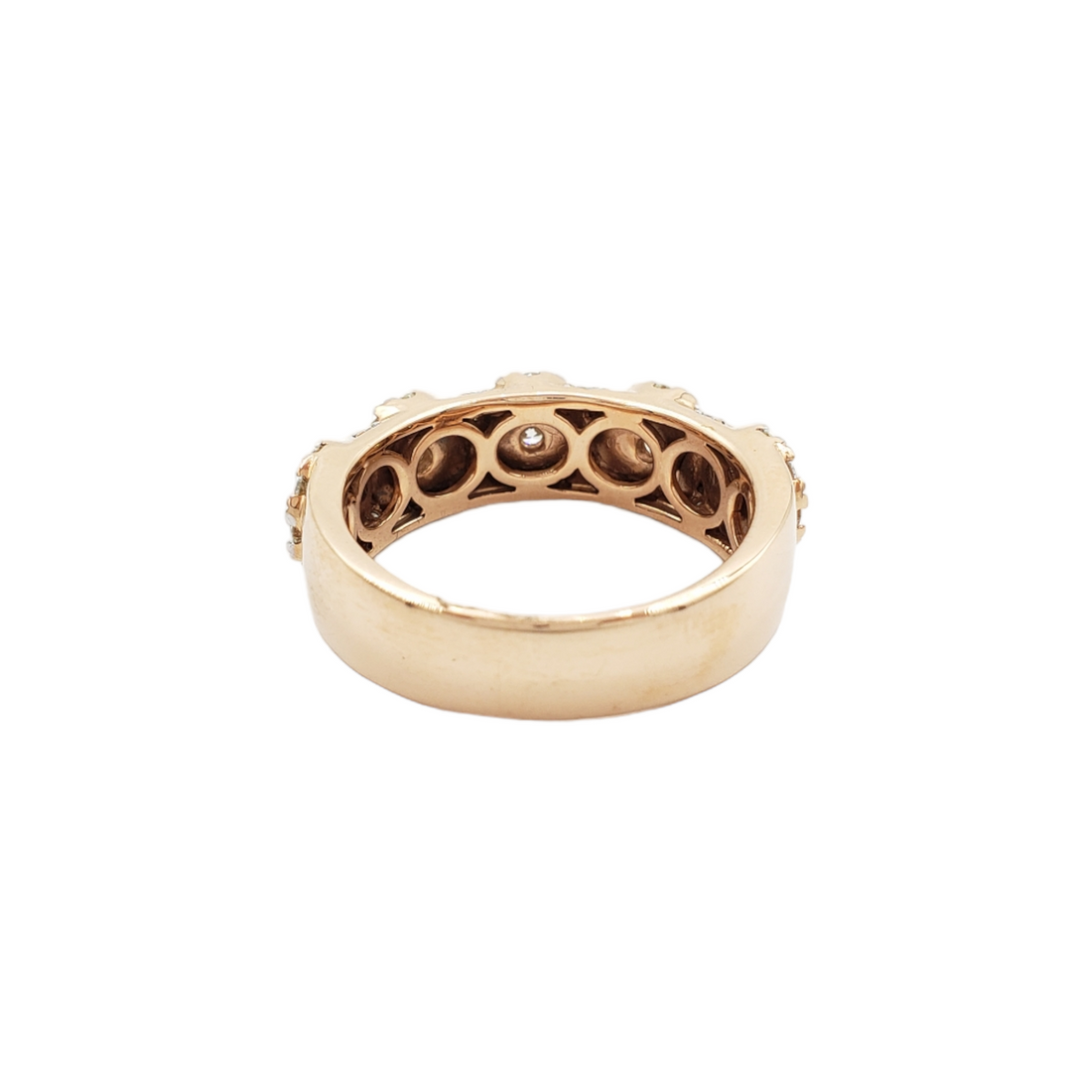 14K Rose Gold Natural Diamond Ring for Men – 1.77 CTW