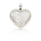 14K Baguette Diamond Heart With 4.23 Carats Of Diamonds