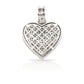 14K Baguette Diamond Heart With 1.92 Carats Of Diamonds