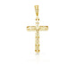 14K Diamond Cross With 0.78 Carats Of Diamonds