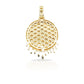 14K Drip Diamond Picture Pendant With 2.50 Carats Of Diamonds