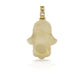 14K 3D Diamond Hamsa With 4.49 Carats Of Diamonds
