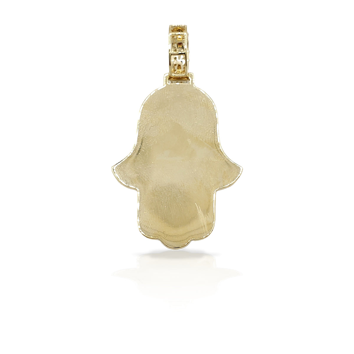 14K 3D Diamond Hamsa With 4.49 Carats Of Diamonds