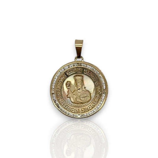 Medallion Jesus - 10K Yellow Gold