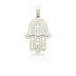 14K Diamond Hamsa With 5.10 Carats Of Diamonds