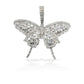 14K Baguette Diamond Butterfly With 1.98 Carats Of Diamonds