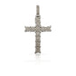 14K Diamond Cross With 1.91 Carats Of Diamonds