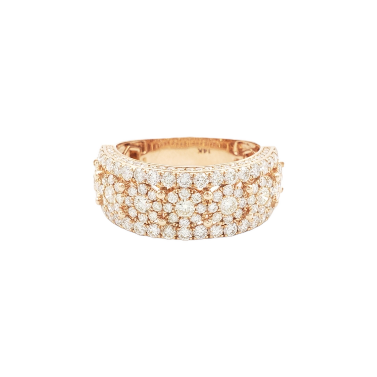 14K Gold Natural Diamond Ring for Men – 2.52 CTW