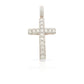 14K Diamond Cross With 2.94 Carats Of Diamonds