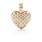 14K Baguette Diamond Heart With 1.92 Carats Of Diamonds