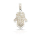 14K Diamond Hamsa With 1.03 Carats Of Diamonds