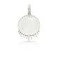 14K Drip Diamond Picture Pendant With 2.50 Carats Of Diamonds