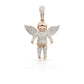 14K Diamond Baby Angel With 1.38 Carats Of Diamonds