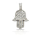 14K Baguette Diamond Hamsa With 2.44 Carats Of Diamonds