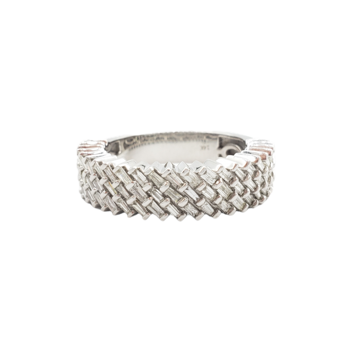 14K Gold Baguette Natural Diamond Ring for Men – 1.87 CTW
