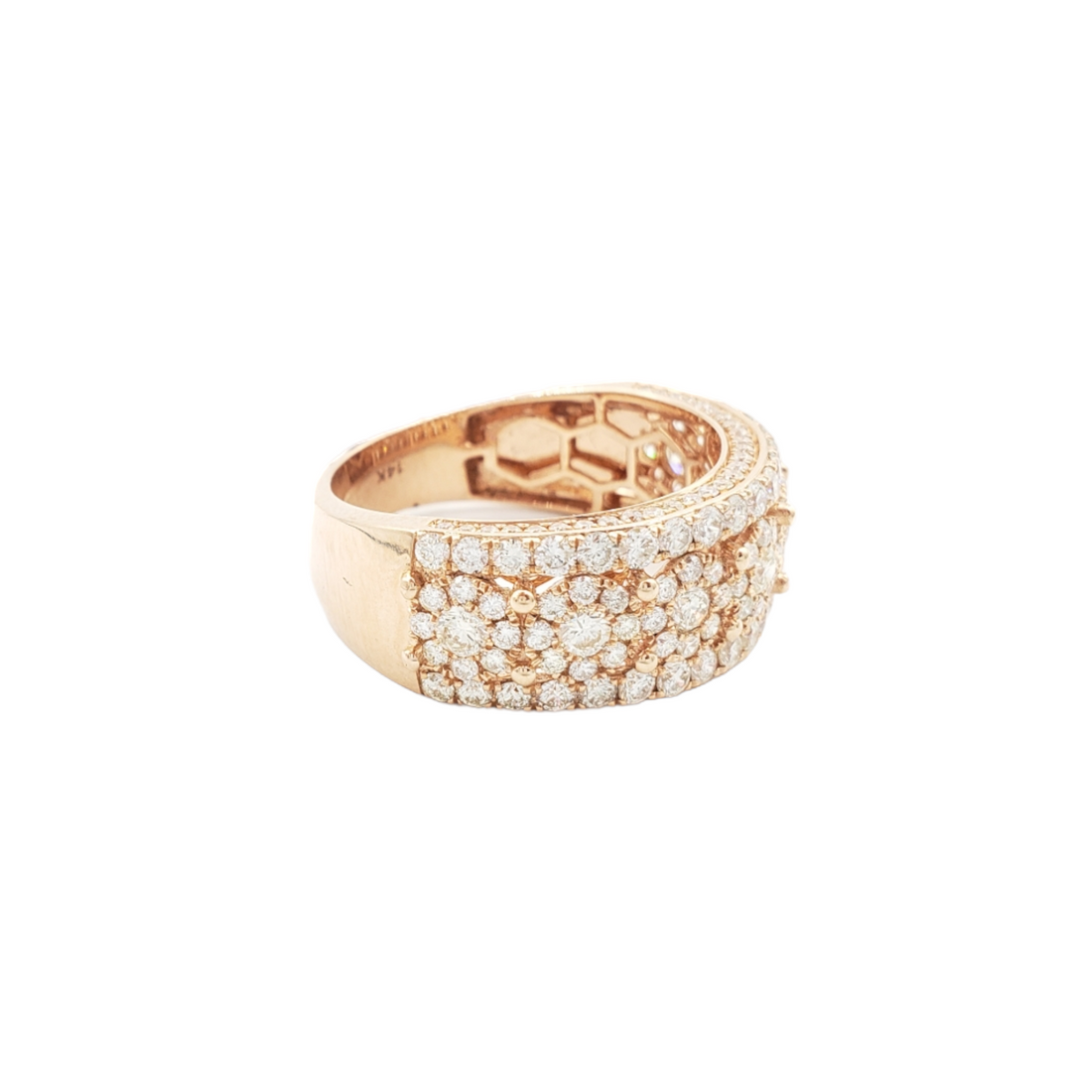 14K Gold Natural Diamond Ring for Men – 2.52 CTW
