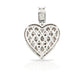 14K Baguette Diamond Heart With 1.77 Carats Of Diamonds