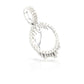 14K Drip Diamond Picture Pendant With 1.40 Carats Of Diamonds