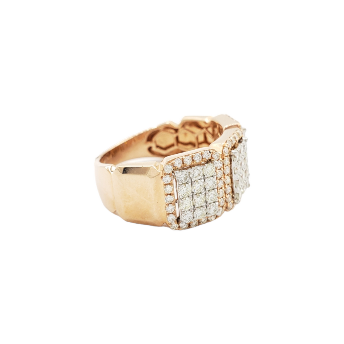 14K Gold Natural Diamond Ring for Men – 2.02 CTW