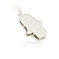 14K 3D Diamond Hamsa With 4.49 Carats Of Diamonds