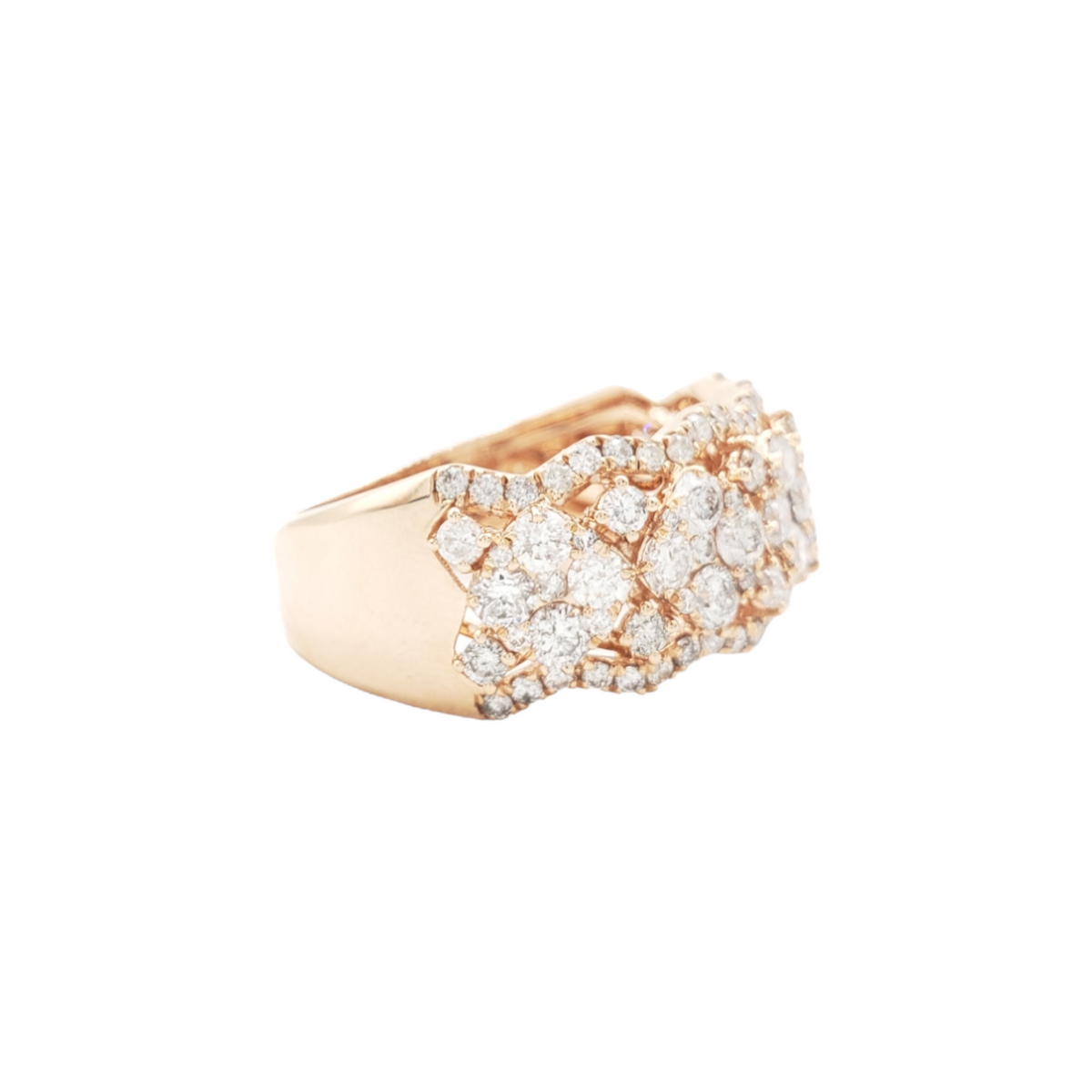 14K Gold Natural Diamond Ring for Men – 2.45 CTW