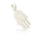 14K Diamond Hamsa With 5.10 Carats Of Diamonds