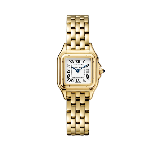 Cartier Panthère de Cartier WGPN0059 - Small model Yellow gold, Silvered Dial, Yellow gold bracelet