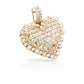 14K Baguette Diamond Heart With 2.63 Carats Of Diamonds