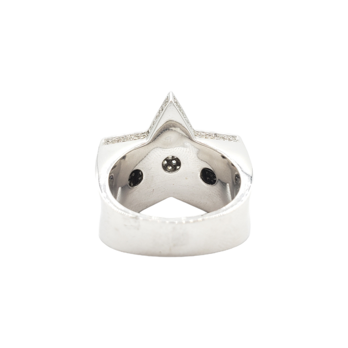 14K Gold Star Natural Diamond Ring for Men – 2.03 CTW