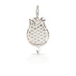 14K Flame Diamond Picture Pendant With 1.95 Carats Of Diamonds