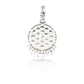 14K Drip Diamond Picture Pendant With 1.40 Carats Of Diamonds