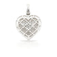 14K Baguette Diamond Heart With 2.87 Carats Of Diamonds