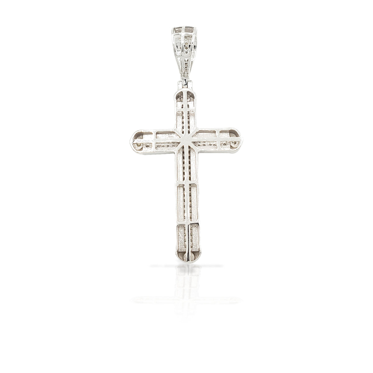 14K Diamond Cross With 0.78 Carats Of Diamonds