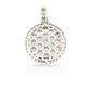 14K 3 Row Diamond Picture Pendant With 2.75 Carats Of Diamonds
