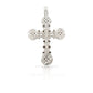 14K Diamond Cross With 2.07 Carats Of Diamonds