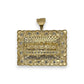 Last Supper Pendant - 10K Yellow Gold