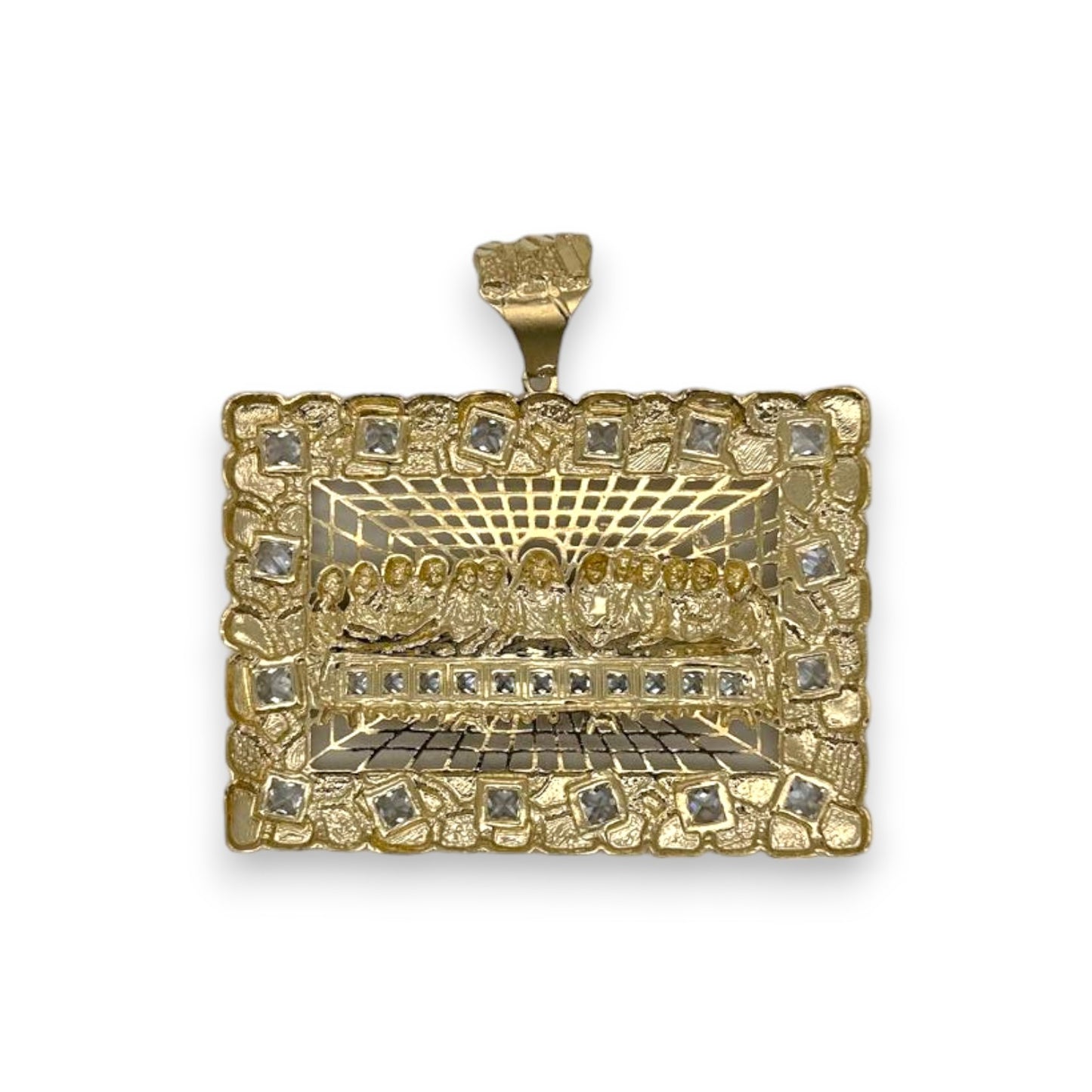 Last Supper Pendant - 10K Yellow Gold