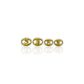 Puffed Gucci Earrings - 10K Yellow Gold