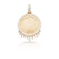 14K Drip Diamond Picture Pendant With 2.50 Carats Of Diamonds